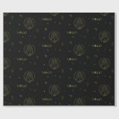 Sternzeichen des Virgo zodiscope Geschenkpapier (Flach)
