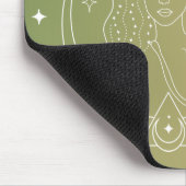 Sternzeichen des Virgo zodiscope Mousepad (Ecke)