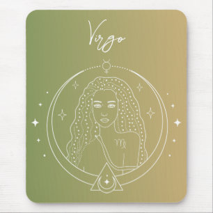 Sternzeichen des Virgo zodiscope Mousepad