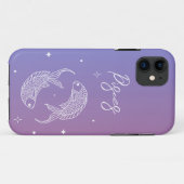 Sternzeichen des Zodiakoroskops Case-Mate iPhone Hülle (Rückseite (Horizontal))