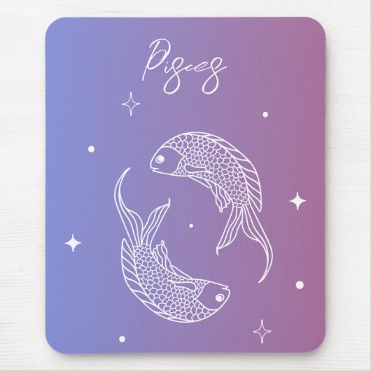 Sternzeichen des Zodiakoroskops Mousepad (Vorne)