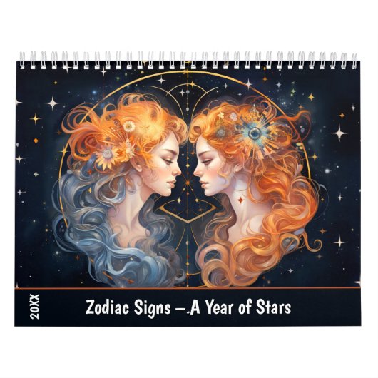 Sternzeichen – Ein Jahr der Sterne Kalender (Titelbild)