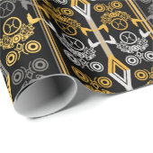 Sternzeichen, Fieber Geschenkpapier (Rolleneckpunkt)