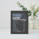 Sternzeichen Fische Fakten Horoskop Definition Postkarte (Stehend Vorderseite)