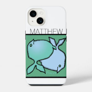 Sternzeichen Fische personalisierter Geburtstag iP iPhone Hülle