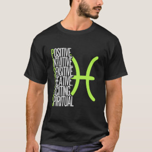 Sternzeichen Fische Zeichen Konstellation Geburtst T-Shirt