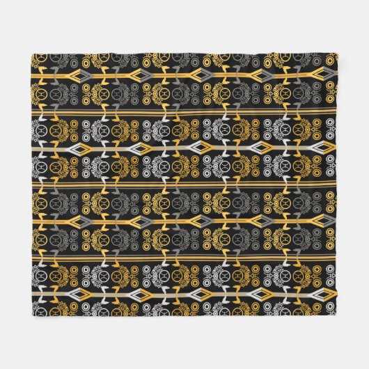 Sternzeichen Fleecedecke (Vorderseite (Horizontal))