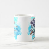 Sternzeichen Frauen, Fische Kaffeetasse (Mittel)