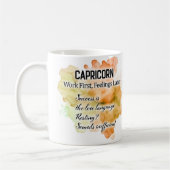 Sternzeichen Frauen, Steinbock Kaffeetasse (Links)