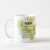 Sternzeichen Frauen, Stier Kaffeetasse (Links)