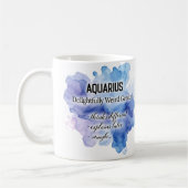 Sternzeichen Frauen, Wassermann Kaffeetasse (Links)