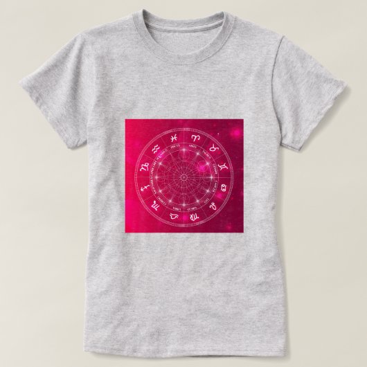 Sternzeichen für Astrologie T-Shirt (Design vorne)