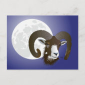 Sternzeichen für Breite Postkarte (Vorderseite)