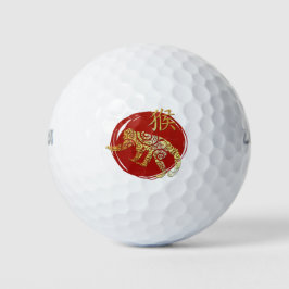 Sternzeichen für das Horoskop des Affen Golfball