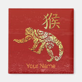 Sternzeichen für das Horoskop des Affen Magnet (Vorne)