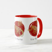 Sternzeichen für das Horoskop des Affen Tasse (VorderseiteRechts)