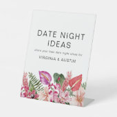 Sternzeichen für tropische Datums Sockelschild (Vorderseite)