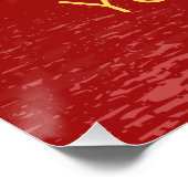 Sternzeichen für Ziege Chinesisches Horoskop Poster (Ecke)