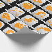 Sternzeichen Geschenkpapier (Ecke)