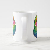 Sternzeichen Jungfrau Jumbo-Tasse (Rückseite)