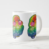 Sternzeichen Jungfrau Jumbo-Tasse (Vorderseite Rechts)