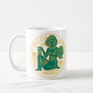 Sternzeichen Jungfrau Kaffeetasse