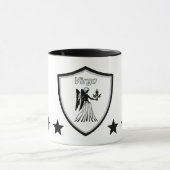 Sternzeichen Jungfrau Tasse (Zentrum)