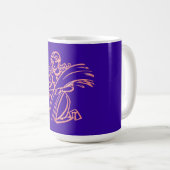 Sternzeichen Jungfrau zodiac sign Virgo Kaffeetasse (VorderseiteRechts)