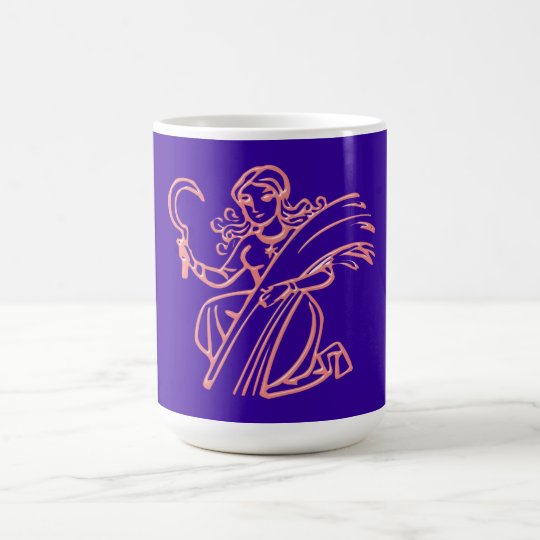 Sternzeichen Jungfrau zodiac sign Virgo Kaffeetasse