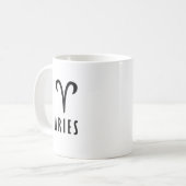Sternzeichen Kaffeetasse (Vorderseite Links)