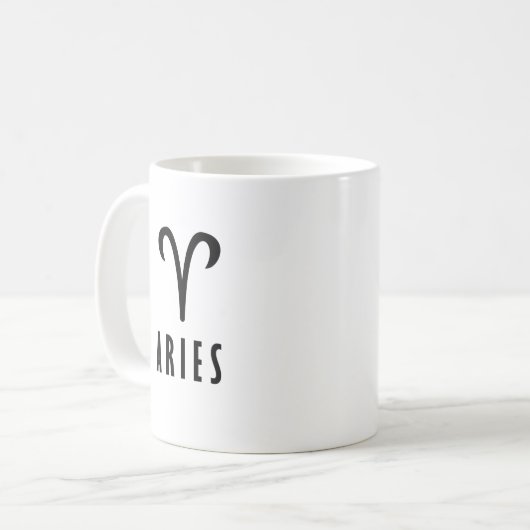 Sternzeichen Kaffeetasse (Vorderseite Links)