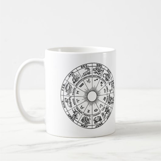 Sternzeichen Kaffeetasse (Links)