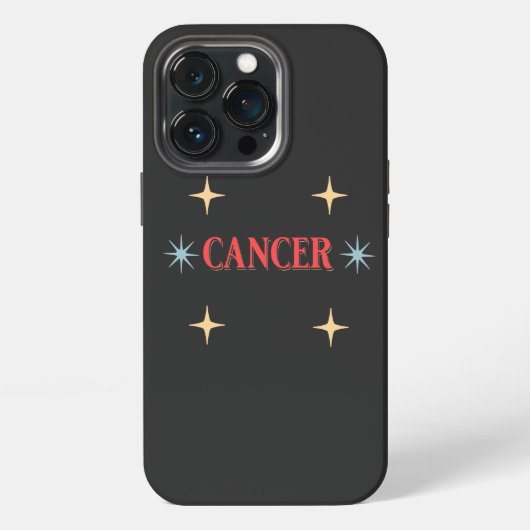 Sternzeichen Krebs iPhone Hülle (Hinten)