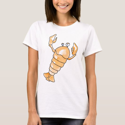 Sternzeichen Krebs T-Shirt (Vorderseite)