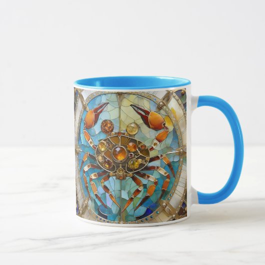 Sternzeichen - Krebs Tasse (Rechts)