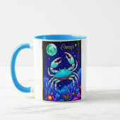 Sternzeichen Krebs Tasse (Links)