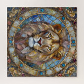 Sternzeichen - Löwe der Löwe Puzzle (Horizontal)