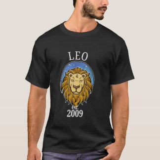 Sternzeichen Löwe geboren 2009 T-Shirt