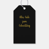 Sternzeichen Löwe - Geschenkanhänger (Rückseite)