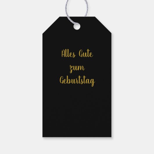 Sternzeichen Löwe - Geschenkanhänger (Rückseite)