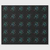 Sternzeichen Löwe "Leo" Geschenkpapier (Flach)