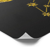 Sternzeichen Löwe - Poster (Ecke)