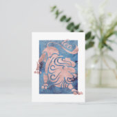 Sternzeichen Löwe Postkarte (Stehend Vorderseite)