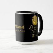 Sternzeichen Löwe - Tasse (VorderseiteRechts)