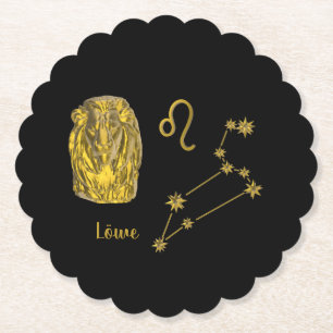 Sternzeichen Löwe - Untersetzer