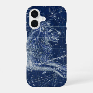 Sternzeichen Löwe Vintage-Illustration iPhone 16 Hülle