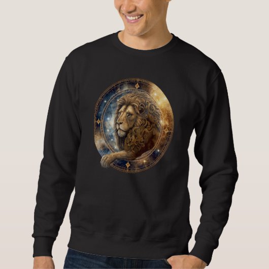 Sternzeichen LöweLöwin Sweatshirt (Vorderseite)