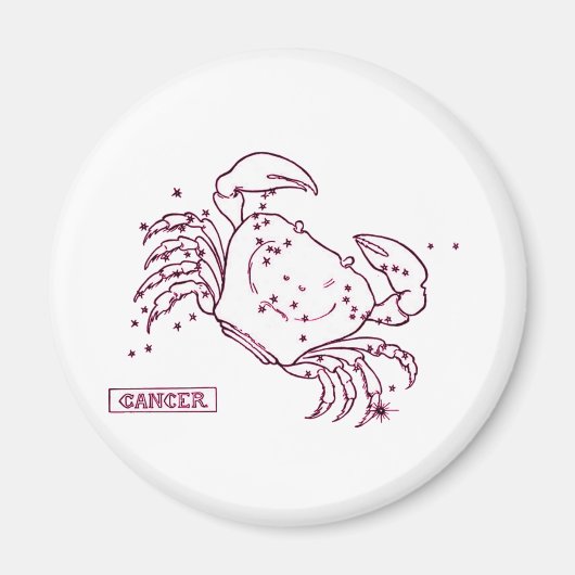 Sternzeichen Magnet (Vorne)