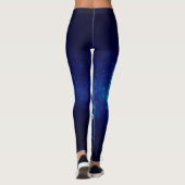 Sternzeichen Niedlich Astrologie Frauen Nachthimme Leggings (Rückseite)