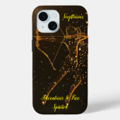 Sternzeichen Sagittarius Case-Mate iPhone Hülle (Rückseite)
